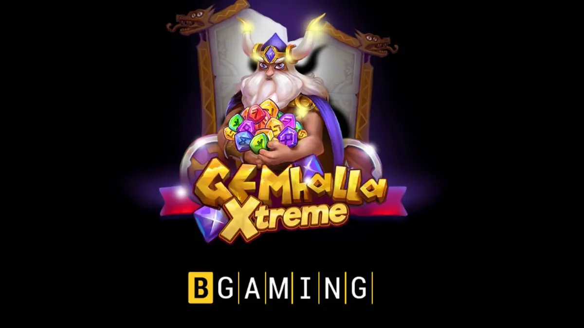 Thor em uma cena épica de batalha no slot Gemhalla Xtreme